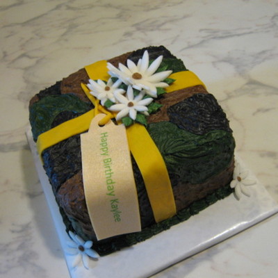 Camo Gift Cake