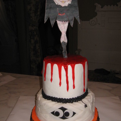 Betty Boop Halloween Cake