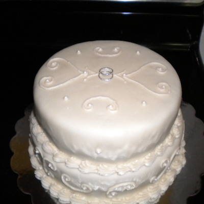 White Wedding Cake