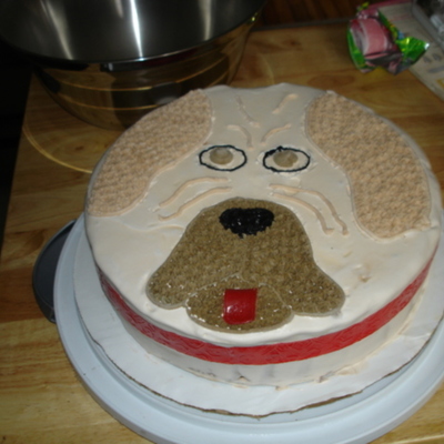 Puggle Ice Cream Cake