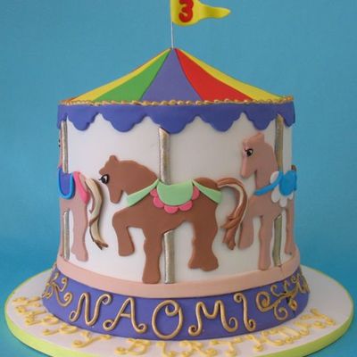 Carousel Cake