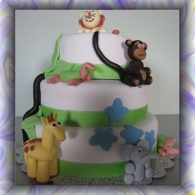 Jungle Safari Cake