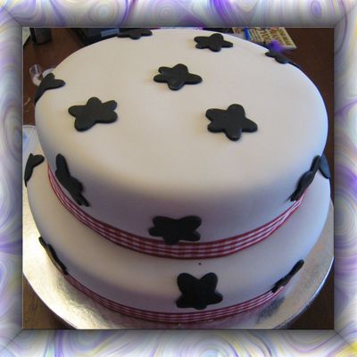 Cow Birthday Cake