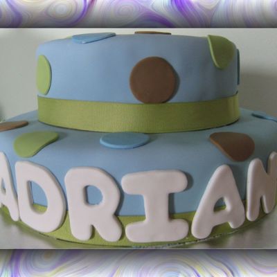 Blue Dot Baby Shower