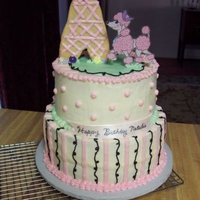 Pink Poodle In Paris