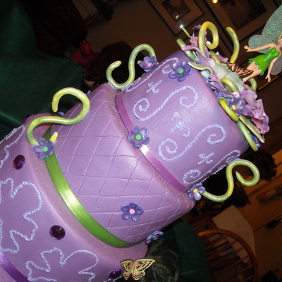 Peter Pan Neverland Tinkerbell Birthday Cake