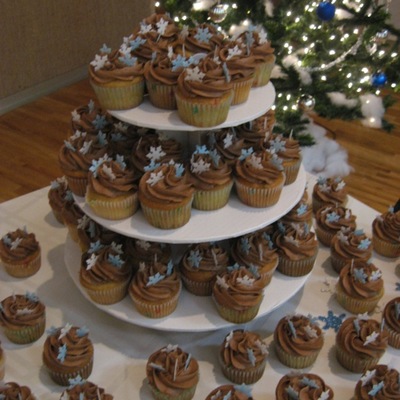 Tyson's Grooms Cake Cupcakes
