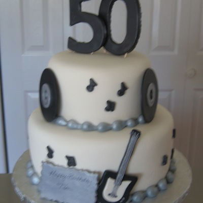 Music Man Cake