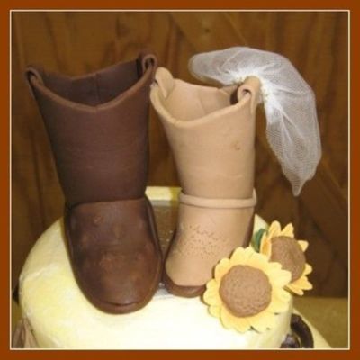 Gumpaste Cowboy Boots