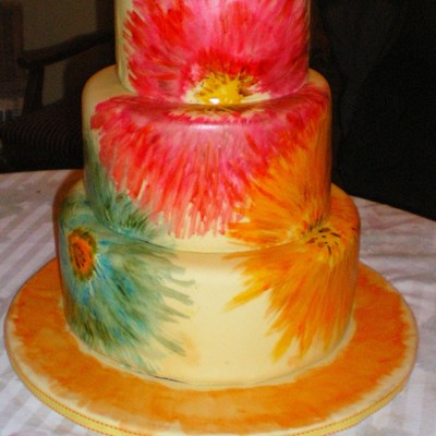 Hand Painted Floral