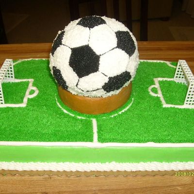 Soccer Ball Cake