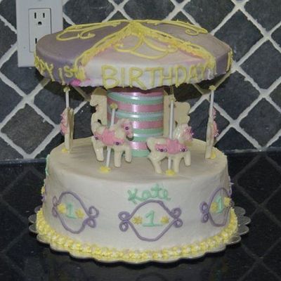 Kate's Carousel Cake