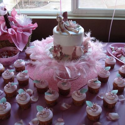 First Birthday With Cupcakes