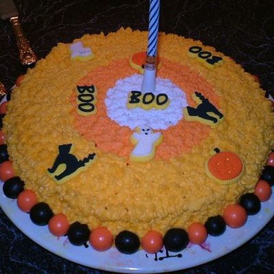 Candy Corn Cake