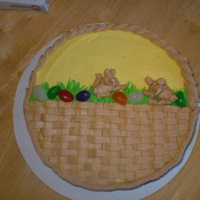 Easter Basket Cake