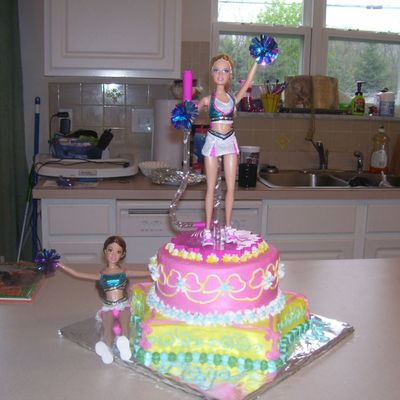 Barbie Birthday Cake