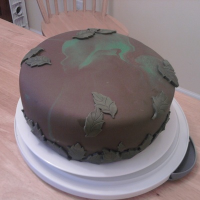 Camoflauge Cake