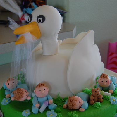 Stork Cake