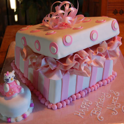 Gift Box Cake