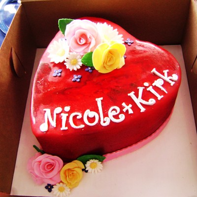 Bleeding Heart Cake