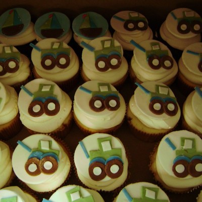 Tractor Cupcakes