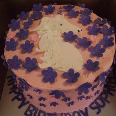 Unicorn Birthday Cake
