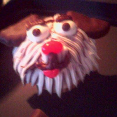 Puppy Dog Cupcake