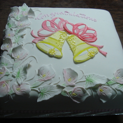 Wedding Anniversary Cake