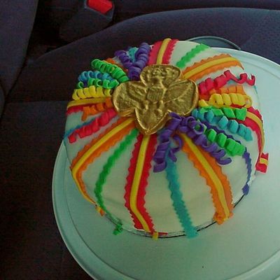 Cake For Gs Junior/cadette Bridging Ceremony