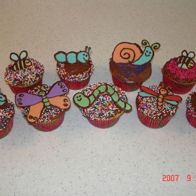 Bug Cupcakes