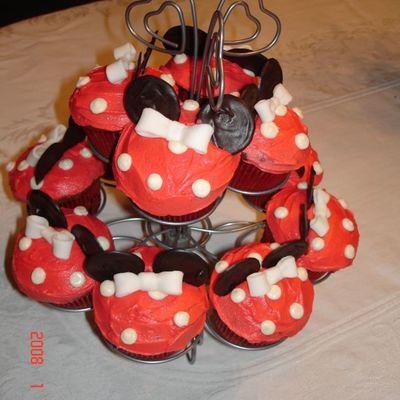 Minnie Mouse Cupcakes