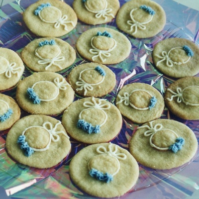 Hat Cookies To Go With The Teapot Cake