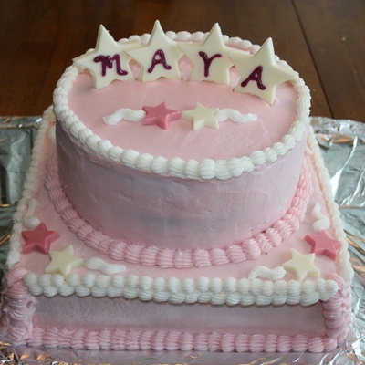 Baby Girl Cake