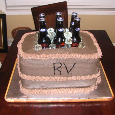 Beer Basket Cake