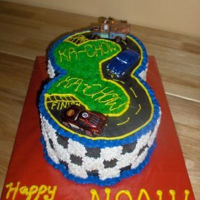 Cars 3Rd Birthday Cake