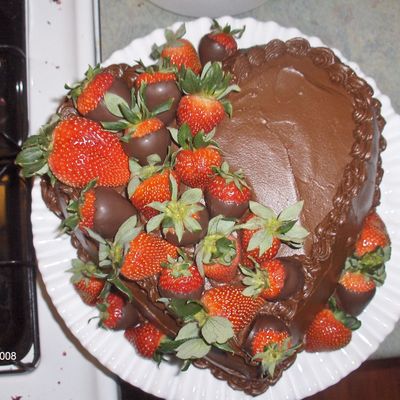 Valentine Heart Cake