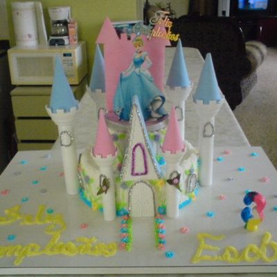 Cinderala Birthday Cake
