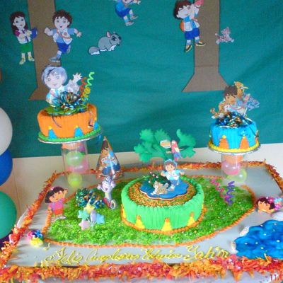 Diego And Friends Birthday Cake