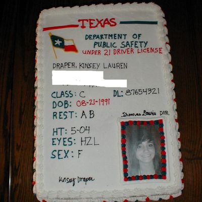 16Th Birthday Drivers License