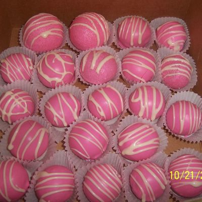 Baby Shower Cake Balls