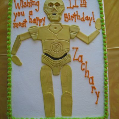 C3Po Cake