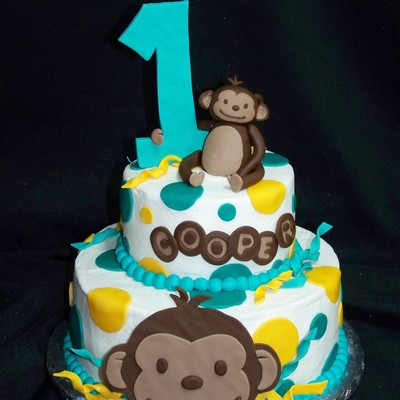 Mod Monkey 1St Birthday