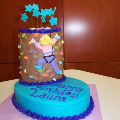 Laura's Rock Climbing Party