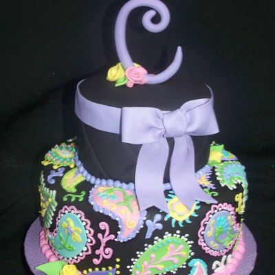 Cindy's 50Th Birthday Cake