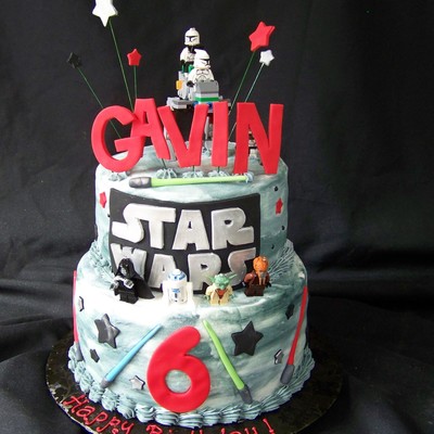 Gavin's Star Wars Cake