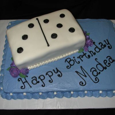 Domino Lover Birthday Cake