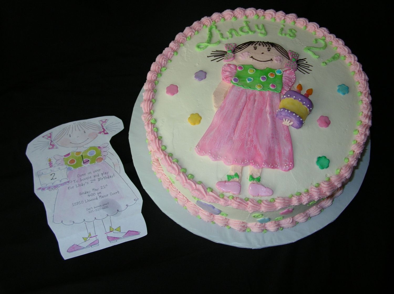 Little Girls Birthday Cake