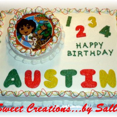 Diego Birthday Cake