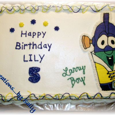 Larry Boy B-Day Cake