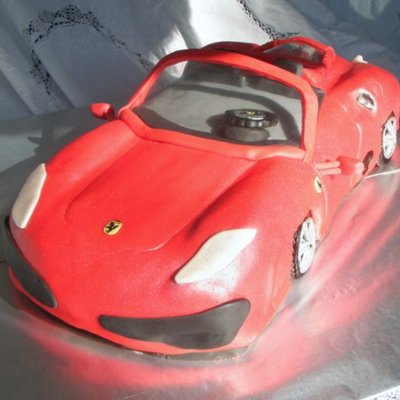 Ferrari Groom Cake For 50!